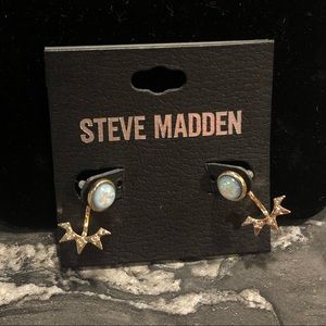 Steve Madden Double Jacket Earrings